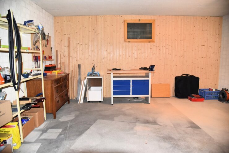 Bastel-Raum im UG